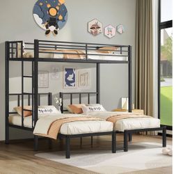 Triple Twin Bunk Bed