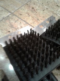 BBQ grill cleaning brush. $5
