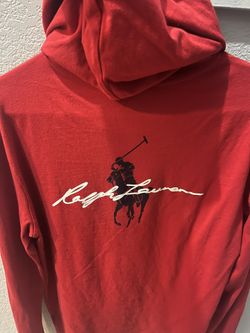 Polo thin hoodie (M) men’s