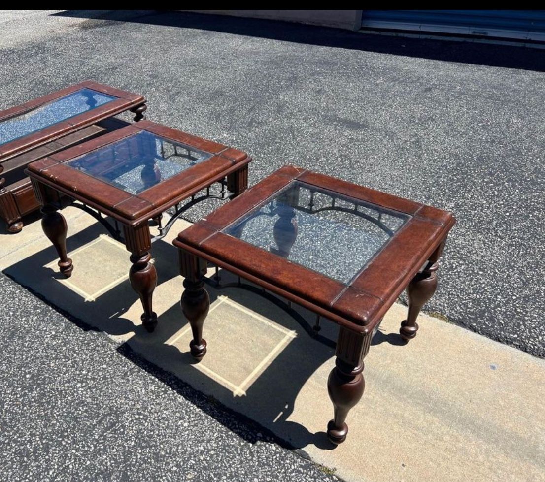 2 Nice Brown Coffee Table Free Delivery 