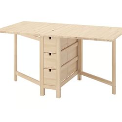 Ikea Folding Dining Table (Norden Gateleg)