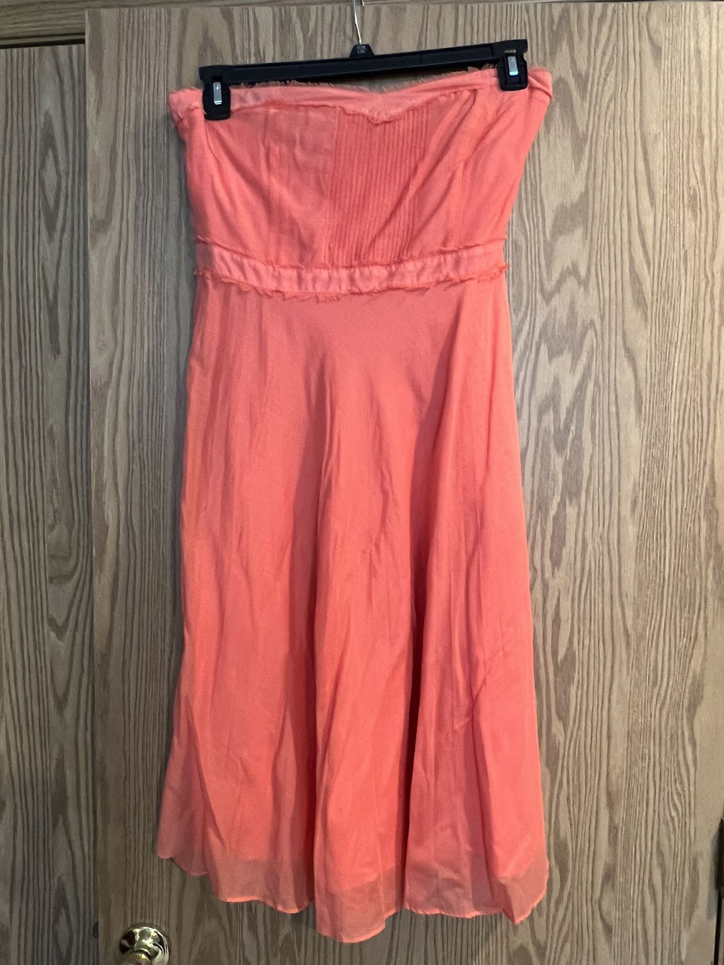 Peach Sweetheart Sundress