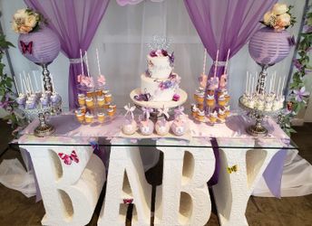 Foam letter great for decoration of baby shower