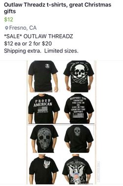 Outlaw Threadz brand t-shirts