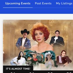 Se Venden dos boletos para ver a CHELO..