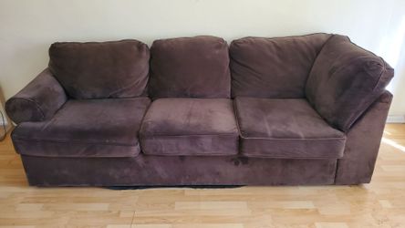 Brown sofa