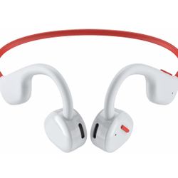 Open Ear Wireless Headphones, Conduction with Mic and Bluetooth 