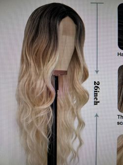 2 Wigs 26” wavy