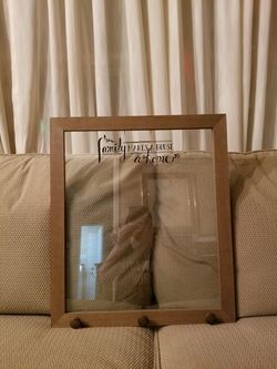 Picture frame glass