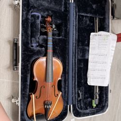 Czech Made Lidl Model 220 Violin 1/4 Size - Hand Crafted in Luby, Czech Republic