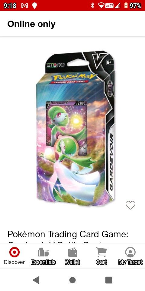 Pokemon TCG Gardevoir V Battle Deck for Sale in Philadelphia, PA - OfferUp