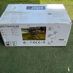 New Weber Traveler Compact Gas Grill 