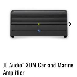 JL Audio  XDM Car and Marine Amplifier
5 Channel Car and Marine System Amplifier (1000 W) (XDM1000/5)