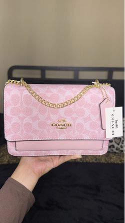 Pink coach bag
