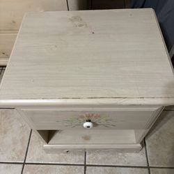 6 Piece Girls Bed Room Set Off White 