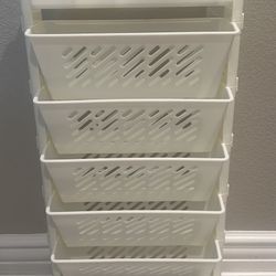 Bookshelf, 5 inserts, 1 multi-top compartment