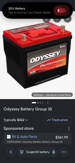 Oddesy battery AGM 12v battery