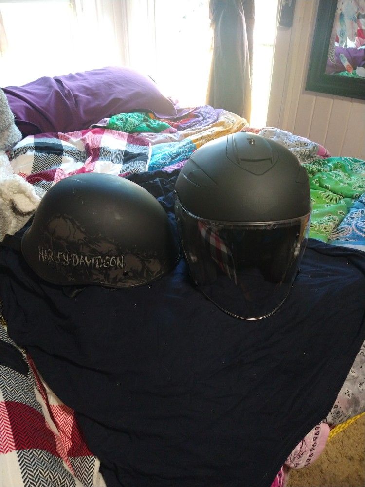 Harley Davidson Dot Helmets.