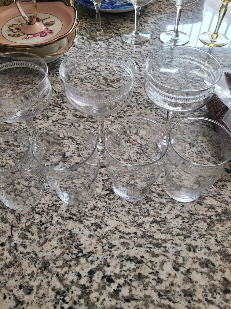 Vintage Crystal Glass Wares