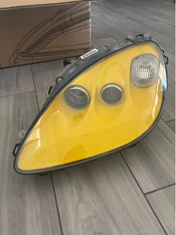 Velocity Yellow Corvette C6 Headlights