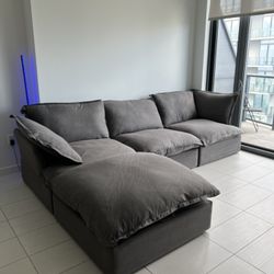 Gray Cloud Sectional (NEW)