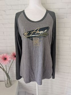 LAFC raglan women's shirt size L