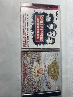 MOJO Chili Peppers Jukebox + Green Day Dookie 2 CD Lot Rock 2004 Jewel Case