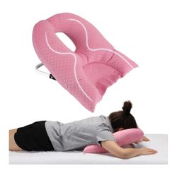 Face Down Pillow for Sleeping, Prone Pillow for Vitrectomy or Retinal Surgery, Adjustable Height Prone Prone Pillow Face Down Sleep, Retina Lying Pill