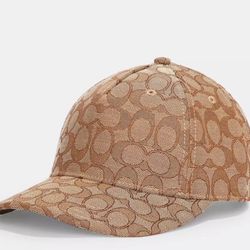 Coach Jacquard Baseball Hat 