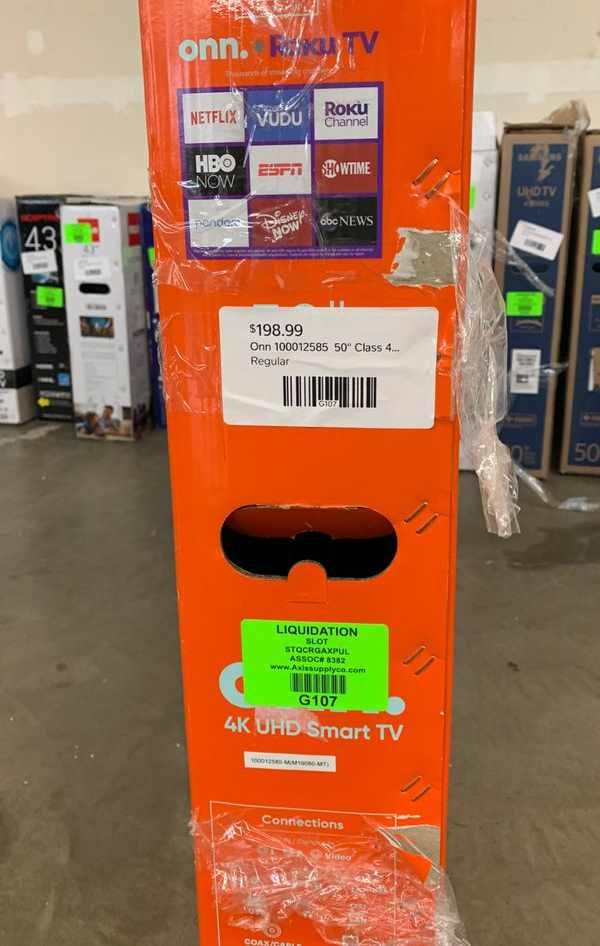 Brand new ROKU ONN TV 50” inch! Open box w/warranty VAD