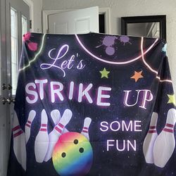 New Bowing Party Backdrop 