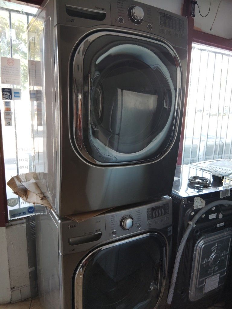 L.G. WASHER AND GAS DRYER