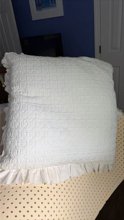 White pillow