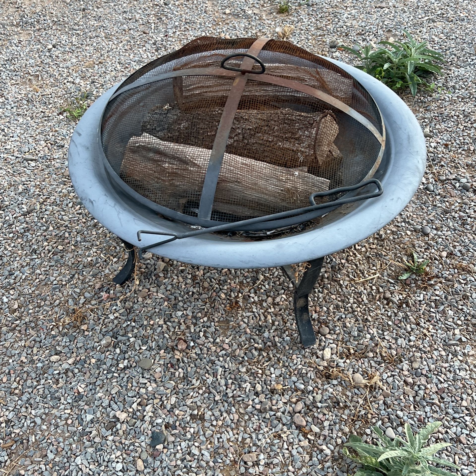 Used Fire Pit