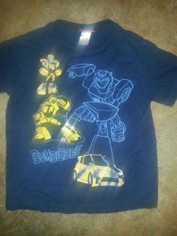 Boys BumbleBee shirt size 8