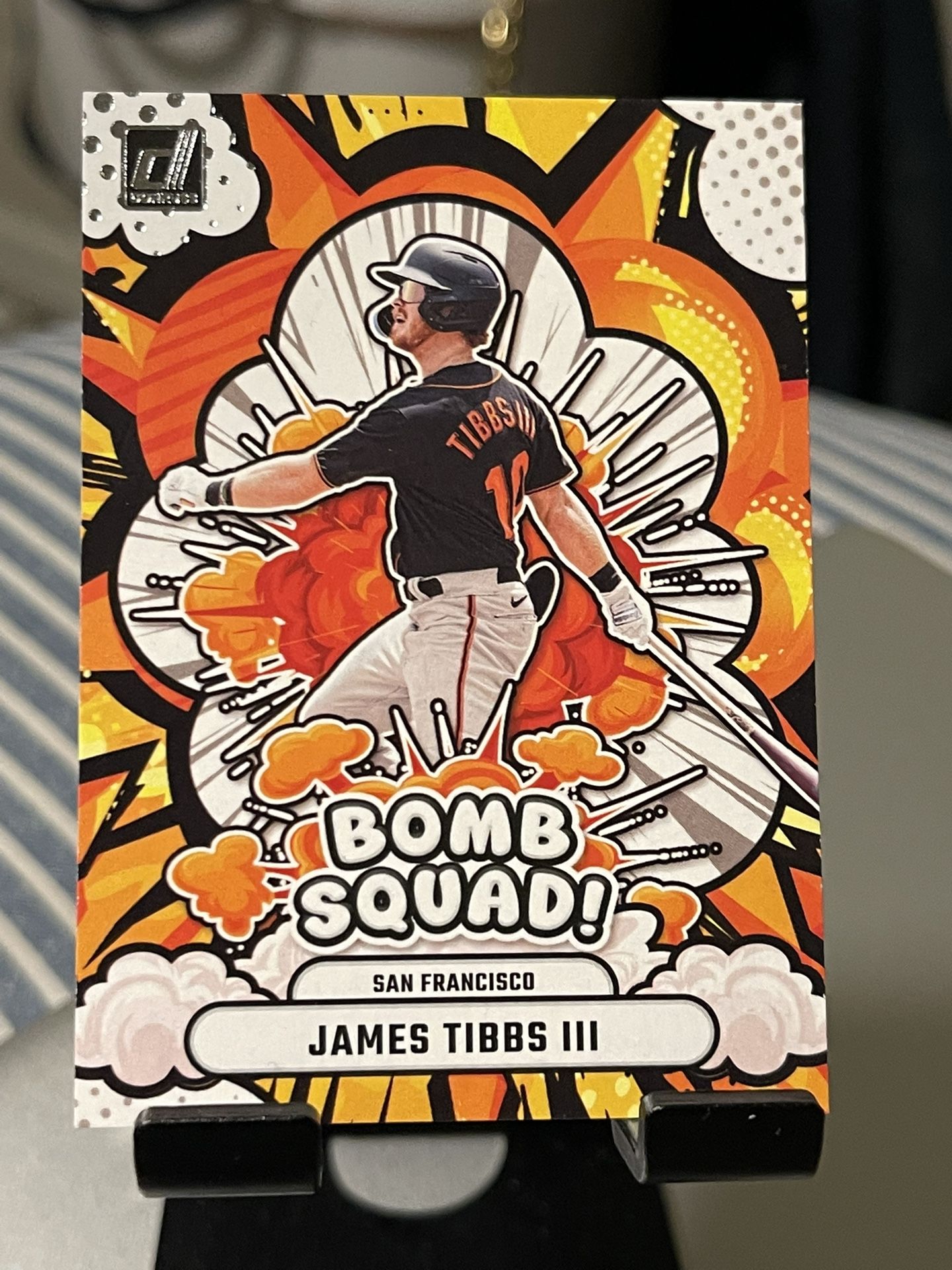 2025 Panini Donruss Bomb Squad James Tibbs III #14 (RC)
