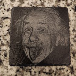Laser Engraved Photo Coasters OR Slate Slabs