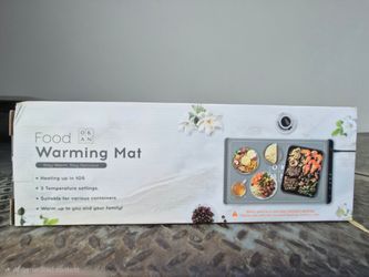 Electric food warming mat