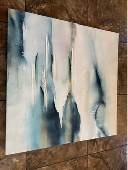 Abstract Wall Art ( Blue)
