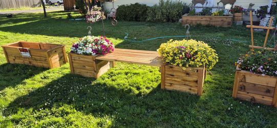 Cedar Garden Bench