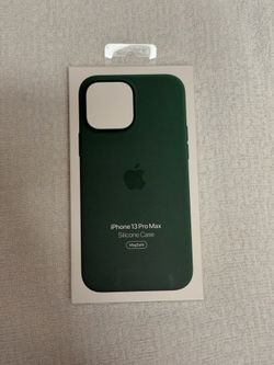 iPhone 13 Pro Max Green Silicone Case