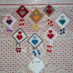 Handmade Valentine Love Hearts Pins/Brooches/Lapels