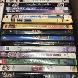 Dvds Over 40 Titles 