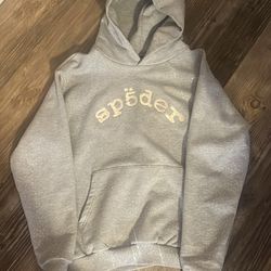 Vvs spider hoodie grey