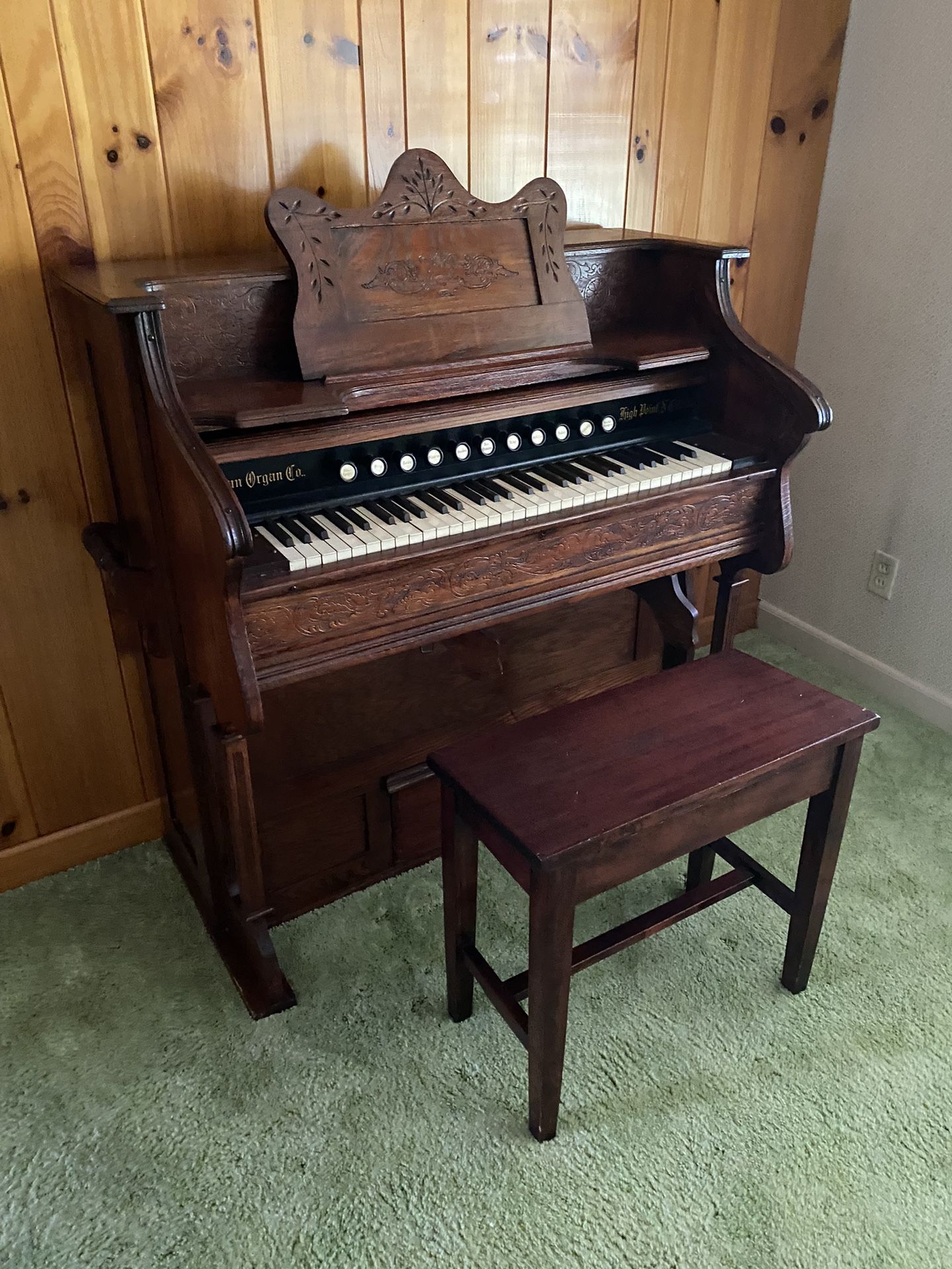 Antique Pump Organ