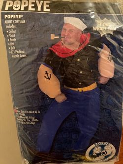 Halloween costume Popeyes adults