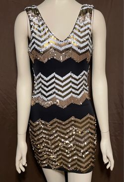Bebe sequined dress size S (2)