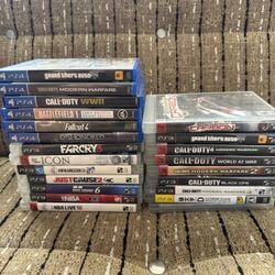 PS3 PS4 Games Used