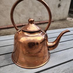 Kettle Or Tea Pot  Copper Made (More Than 10 Available)