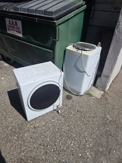 Mini washer dryer. Working condition